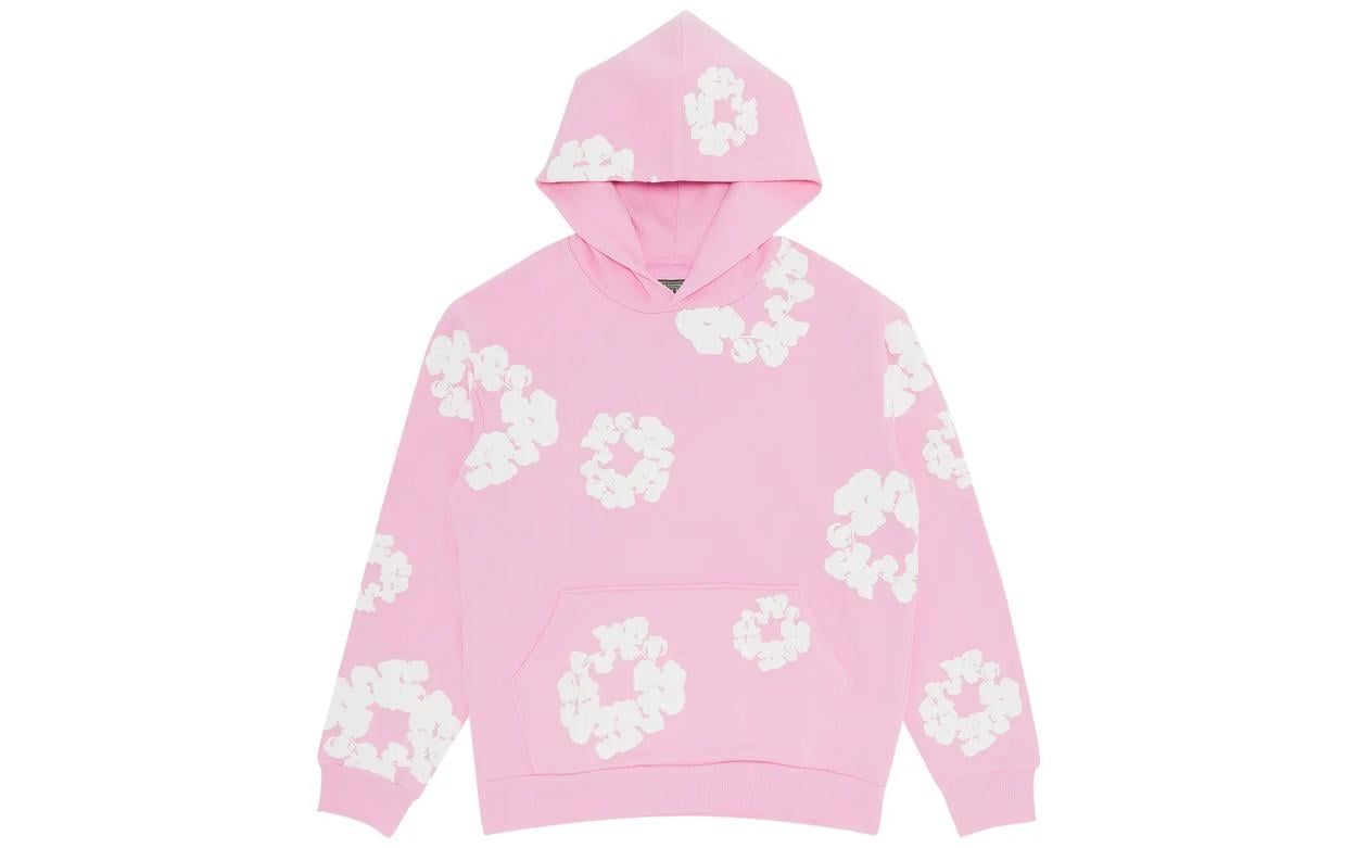 Denim Tears The Cotton Wreath Sweatshirt Pink