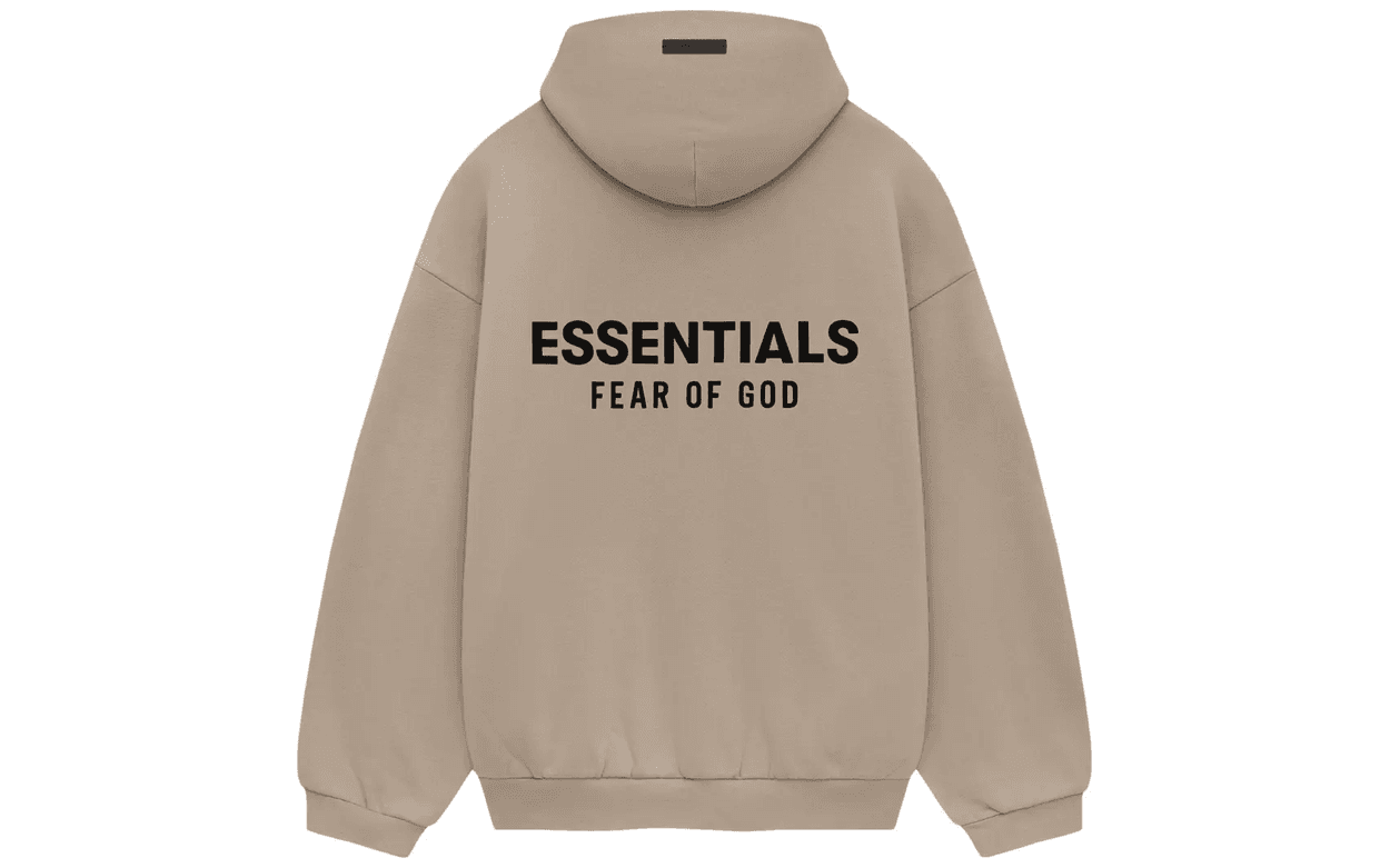 Fear of God Essentials Fleece Hoodie Desert Sand