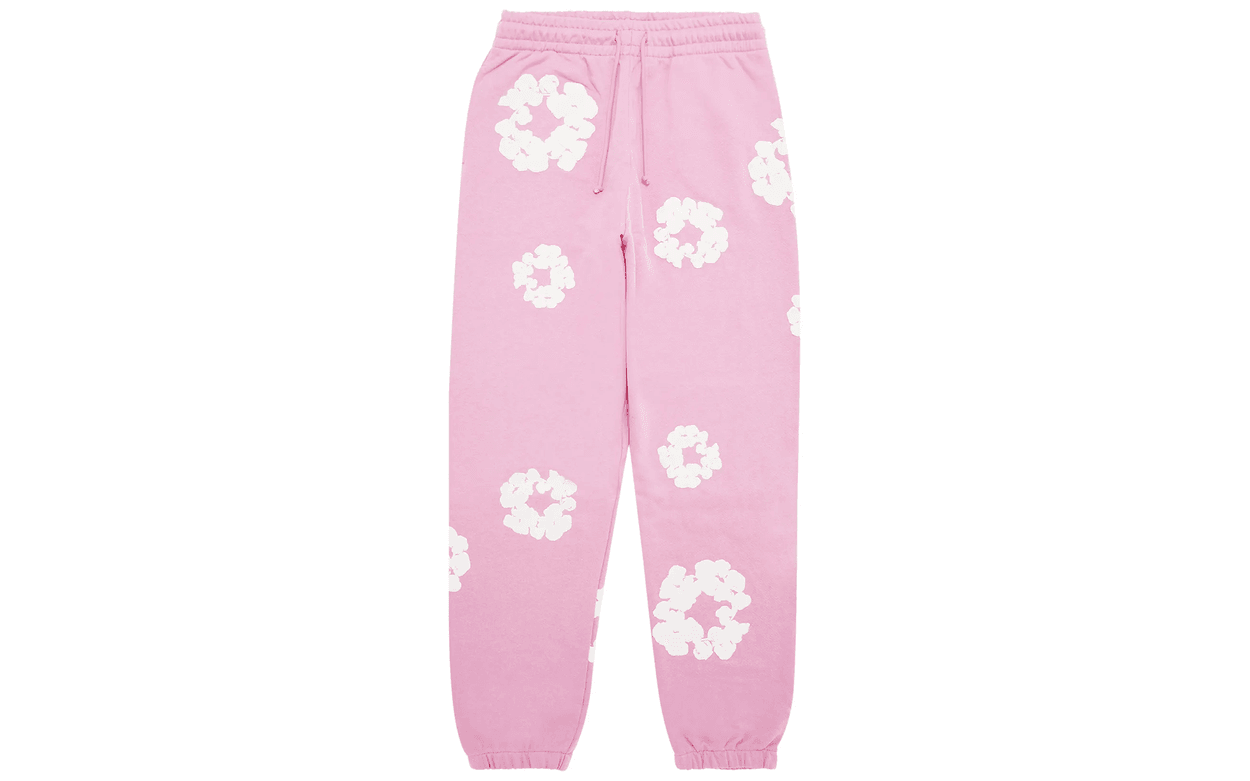 Denim Tears The Cotton Wreath Sweatpants Pink