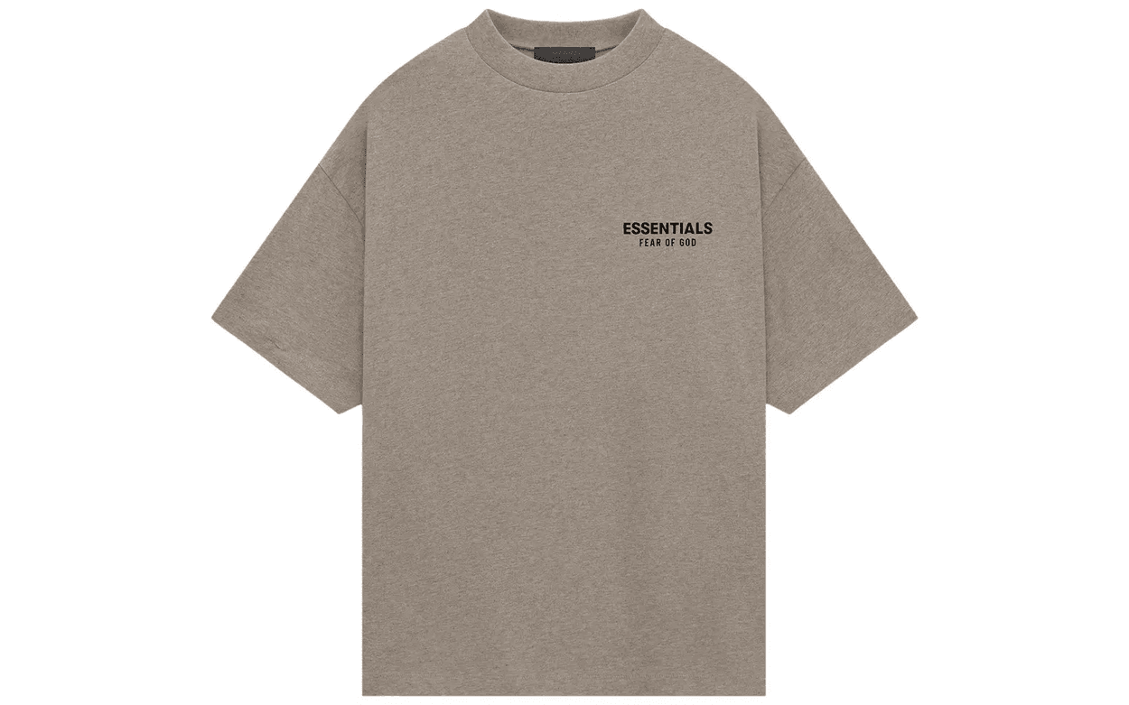 Fear of God Essentials Jersey Crewneck T-Shirt Heather Gray