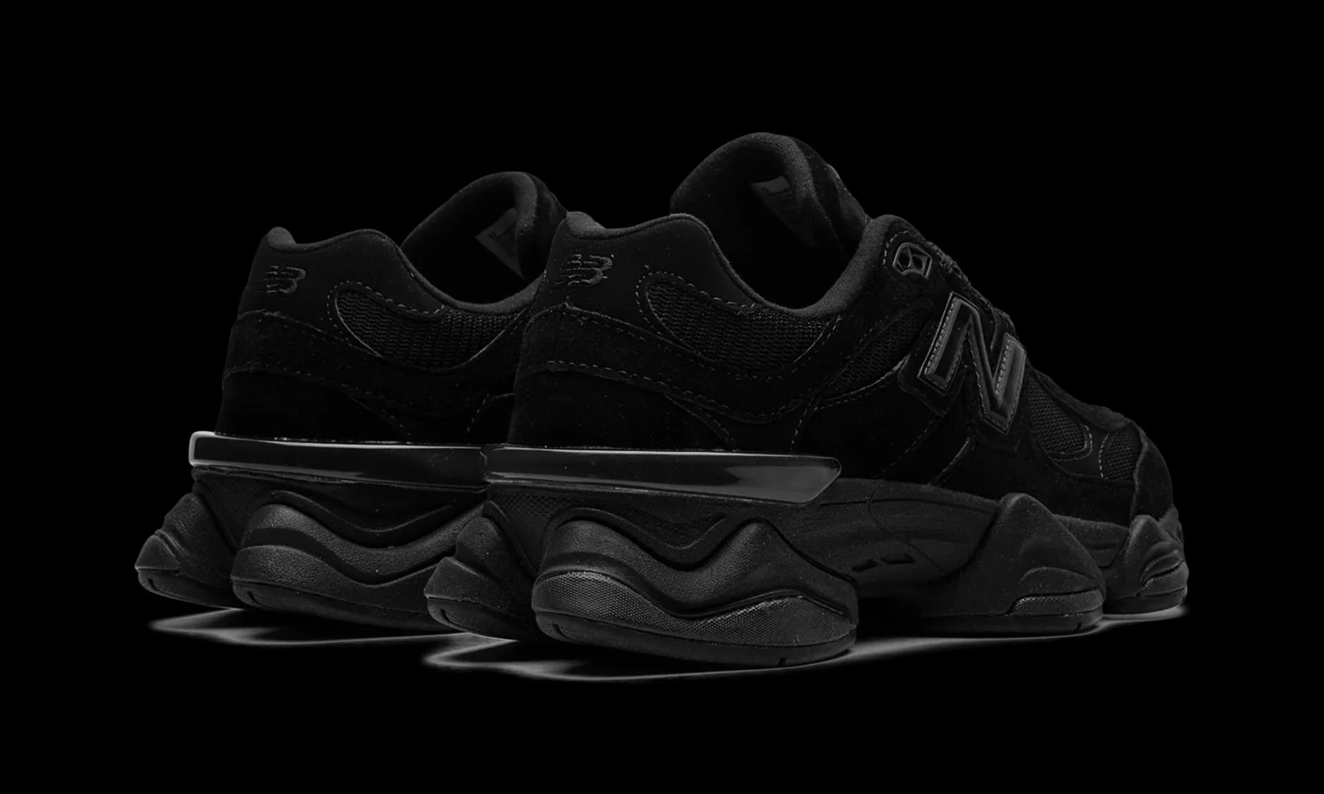 New Balance 9060 Triple Black | OVERCEZ
