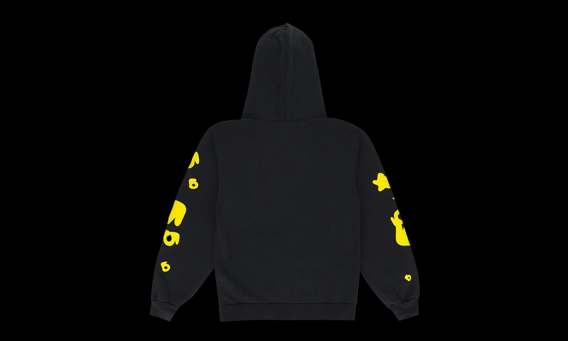 Sp5der Beluga Hoodie Onyx Yellow | OVERCEZ