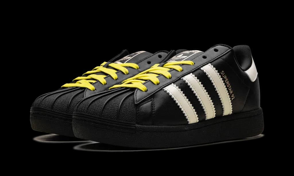 Adidas Superstar 92 by Pharrell Black White | OVERCEZ