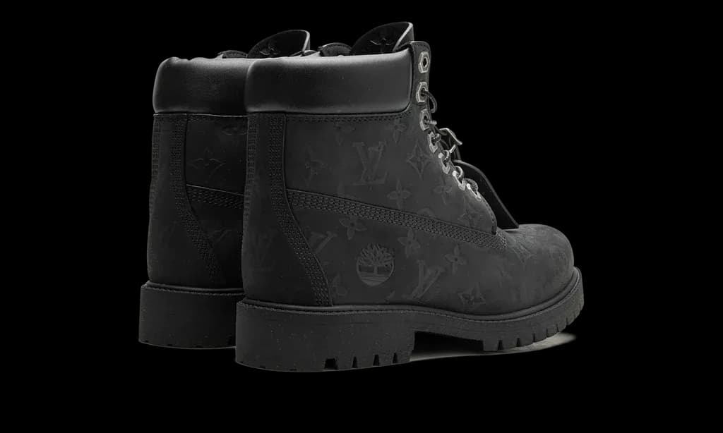 Louis Vuitton Timberland 6" Ankle Boot Black Monogram | OVERCEZ