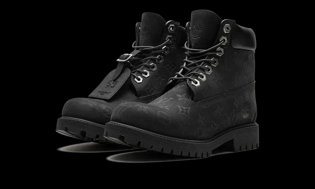 Louis Vuitton Timberland 6" Ankle Boot Black Monogram | OVERCEZ