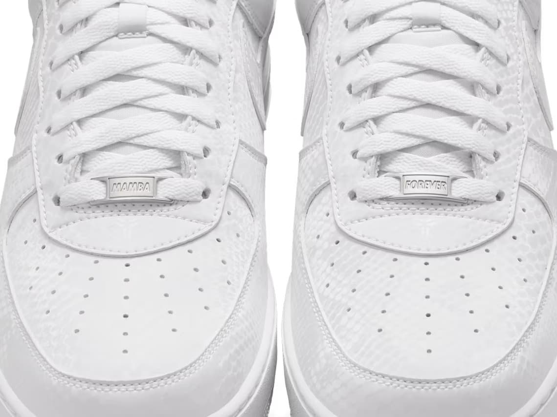 Nike Air Force 1 Low Kobe Bryant Forever White | OVERCEZ