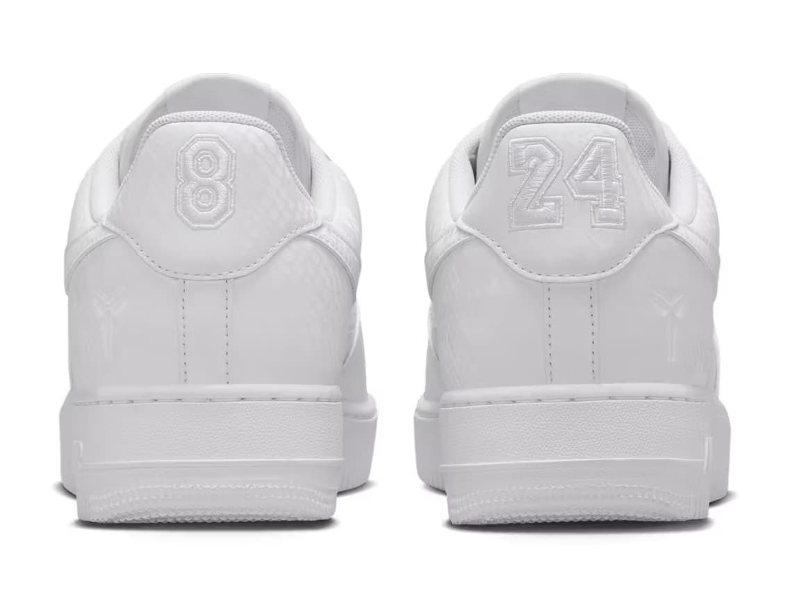 Nike Air Force 1 Low Kobe Bryant Forever White | OVERCEZ