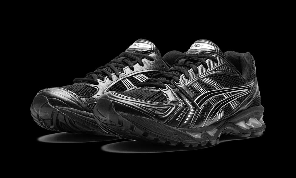 ASICS Gel-Kayano 14 Black Pure Silver | OVERCEZ