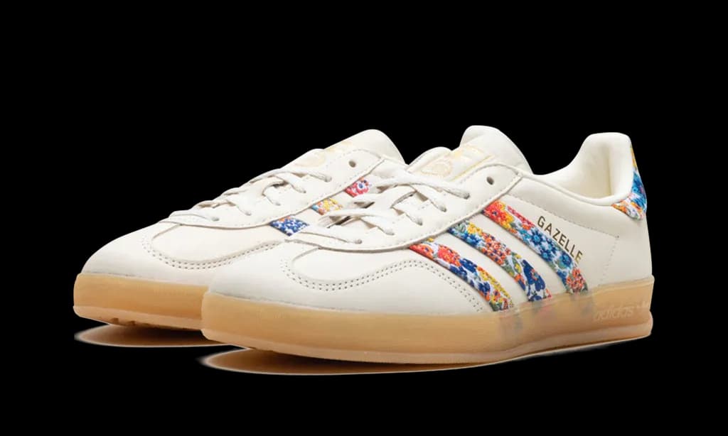 Adidas Gazelle Indoor Liberty London Floral Embroidery Stripes (W) | OVERCEZ