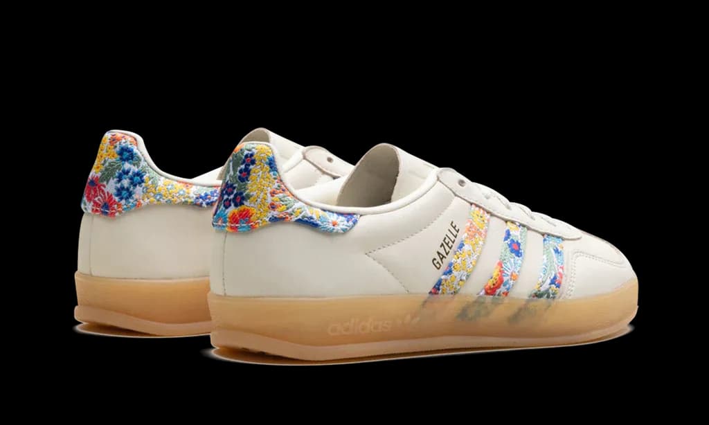 Adidas Gazelle Indoor Liberty London Floral Embroidery Stripes (W) | OVERCEZ