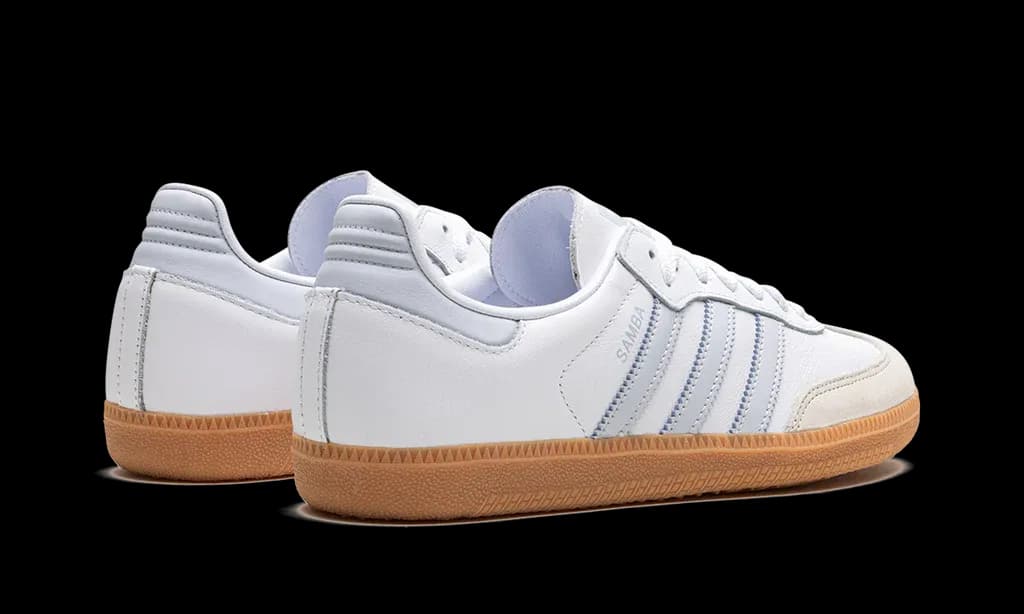 Adidas Samba OG White Halo Blue Gum (W) | OVERCEZ