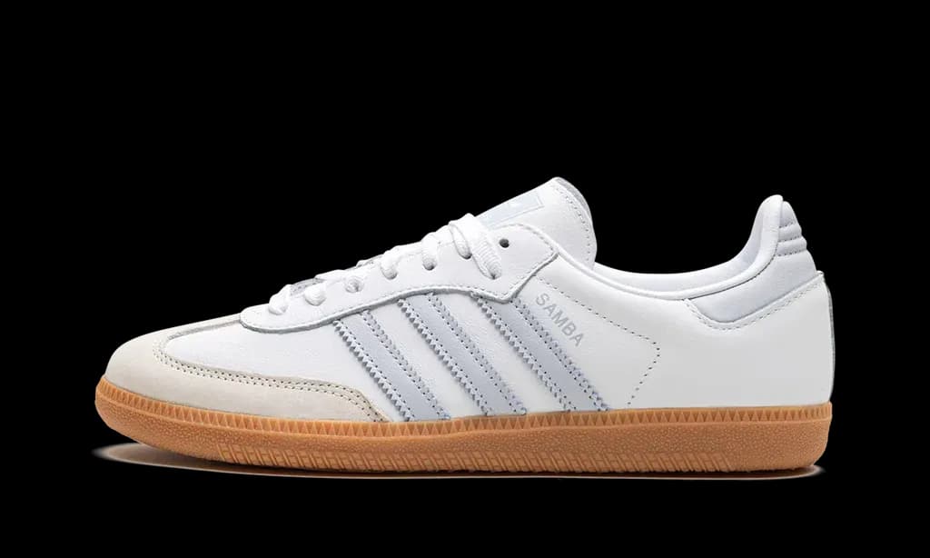 Adidas Samba OG White Halo Blue Gum (W) | OVERCEZ