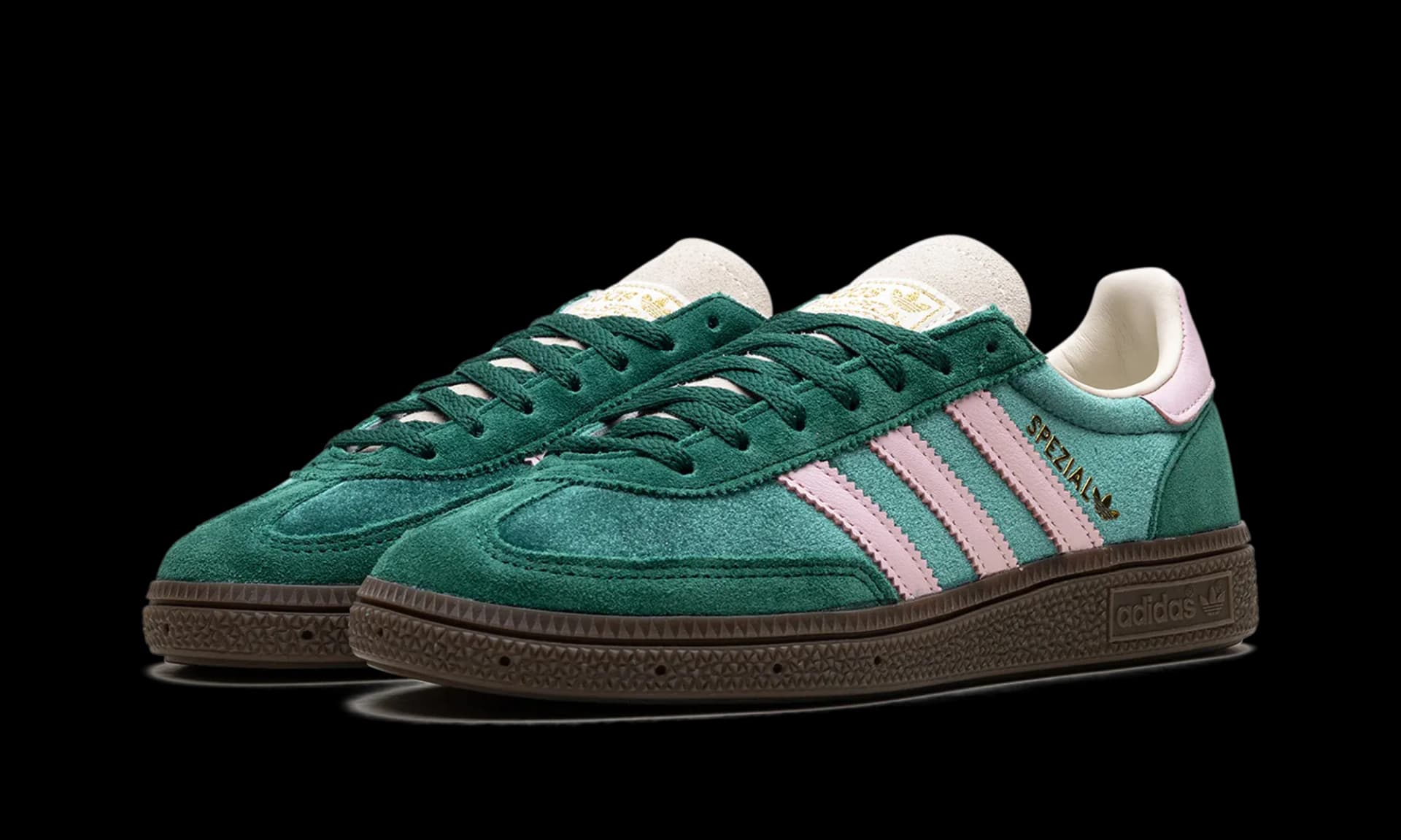 Adidas Handball Spezial Green Pink Velvet (W) | OVERCEZ