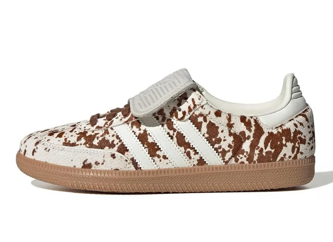 Adidas Samba LT Cow Print Brown White (W) | OVERCEZ