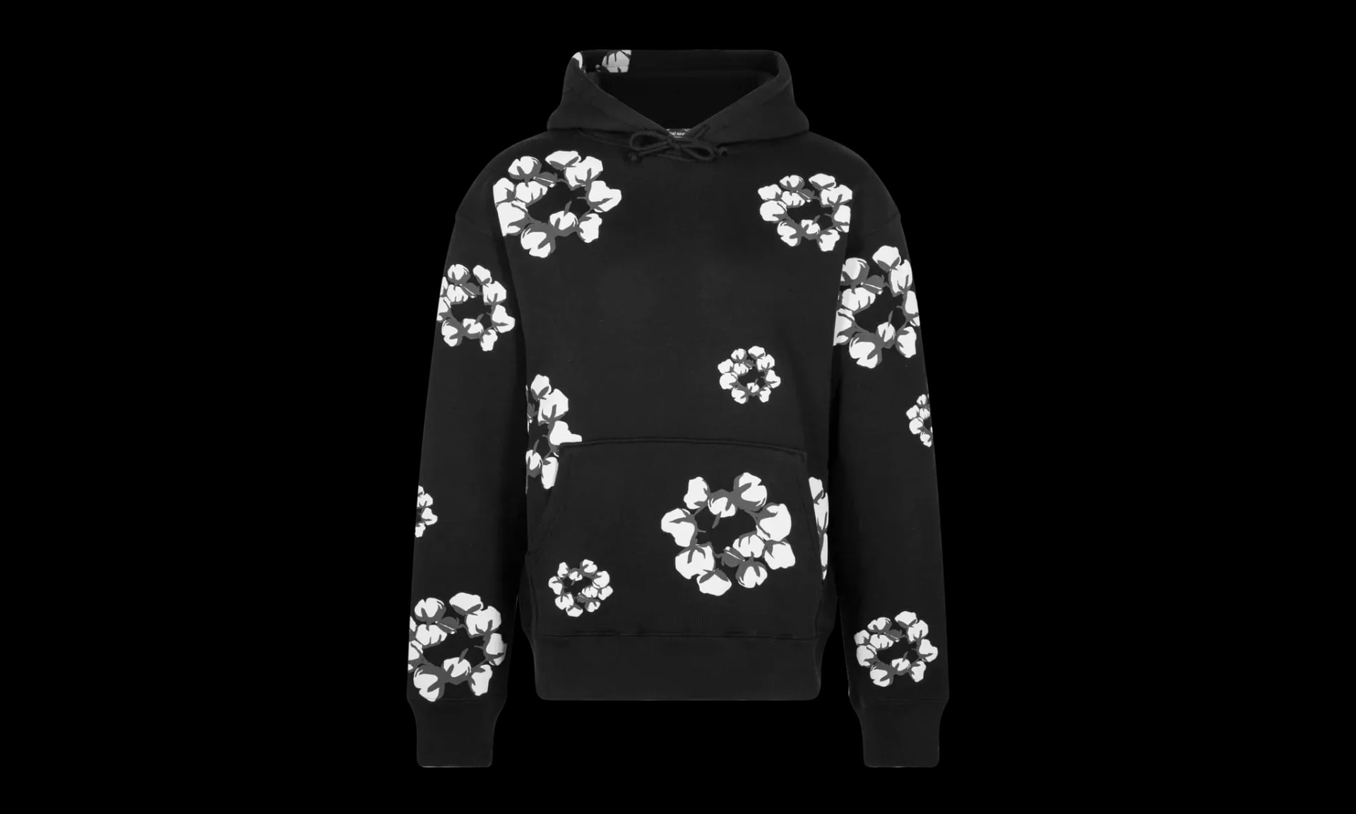 Denim Tears x CPFM Cactus Tears Wreath Hoodie Black