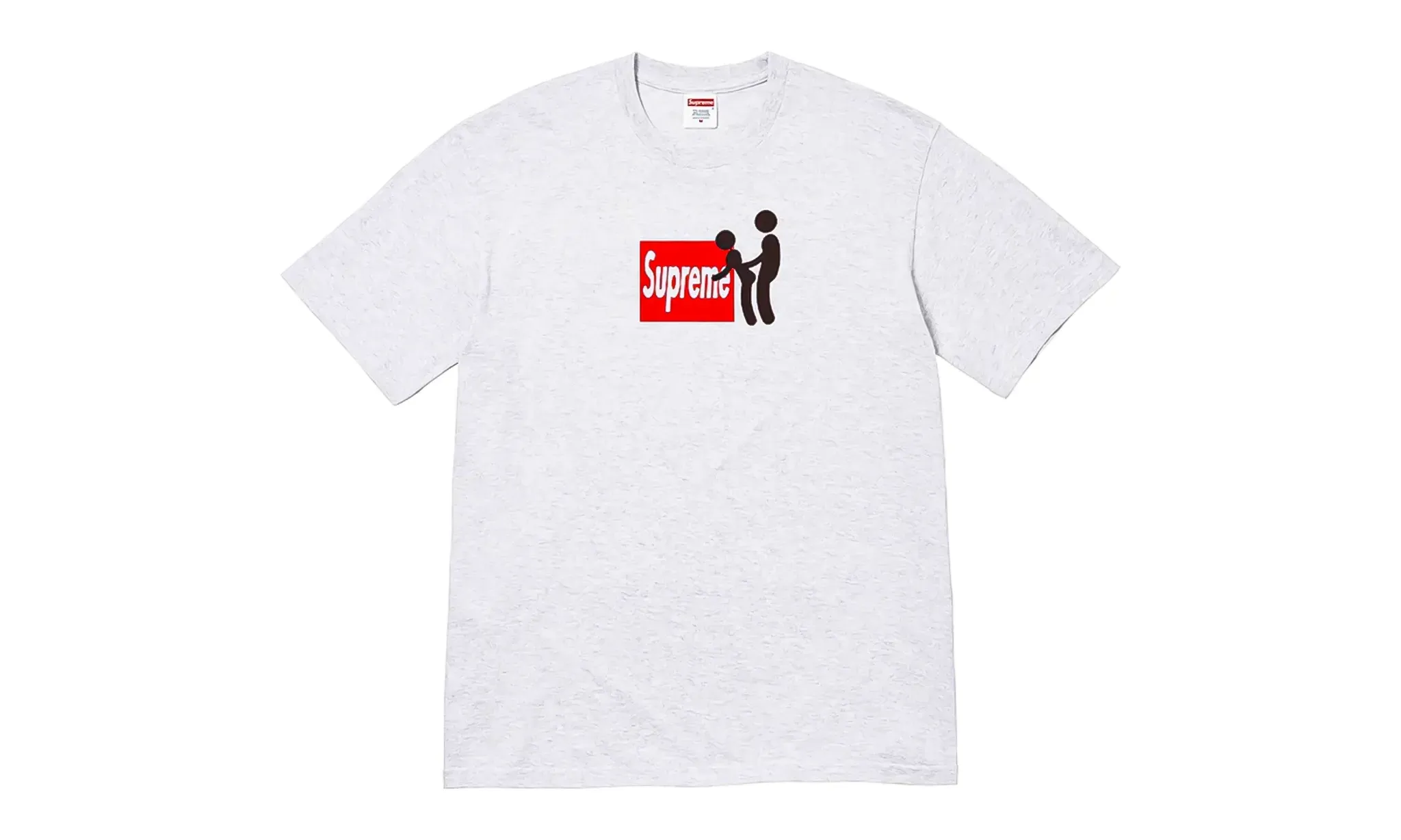 Supreme Stick Tee Ash Grey