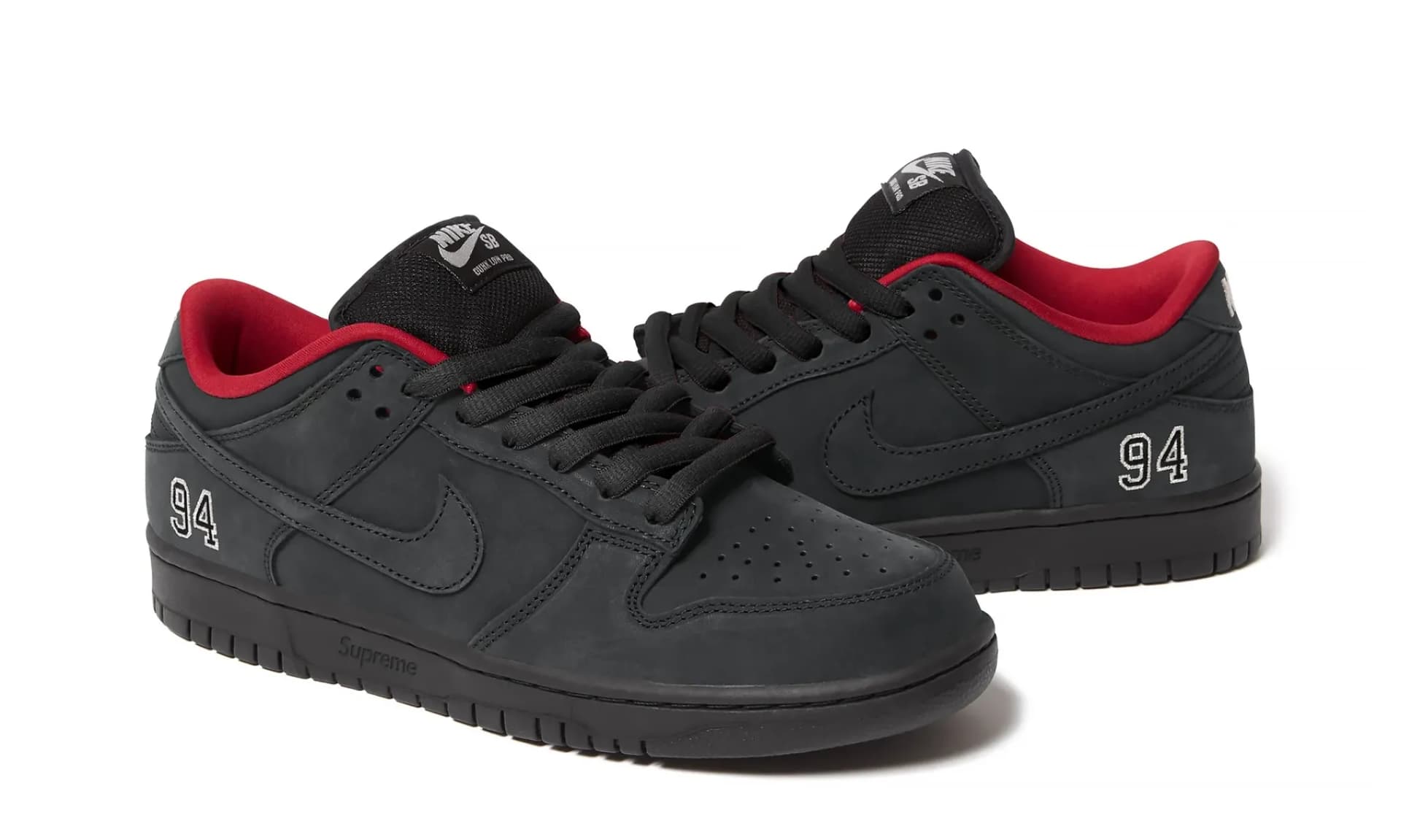 Nike SB Dunk Low Supreme 94 Black | OVERCEZ