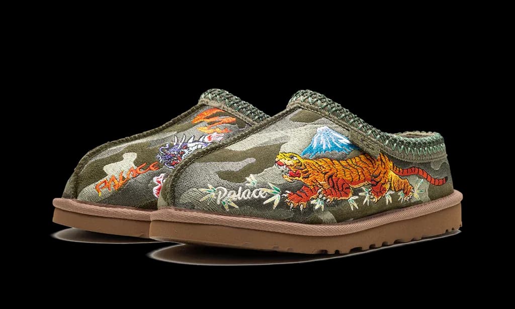 UGG Tasman Slipper Palace Burnt Olive Camo | OVERCEZ