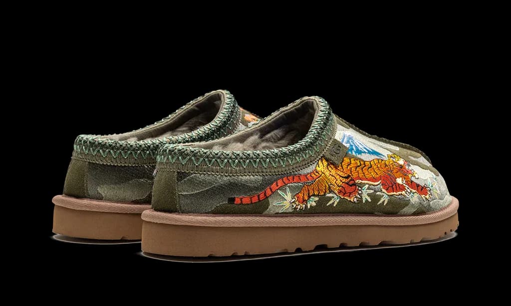 UGG Tasman Slipper Palace Burnt Olive Camo | OVERCEZ