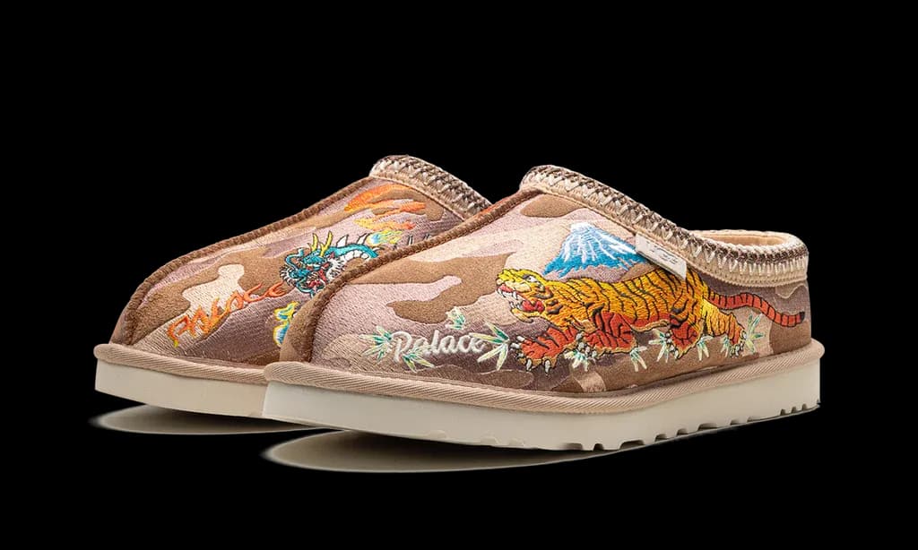 UGG Tasman Slipper Palace Chestnut Camo | OVERCEZ