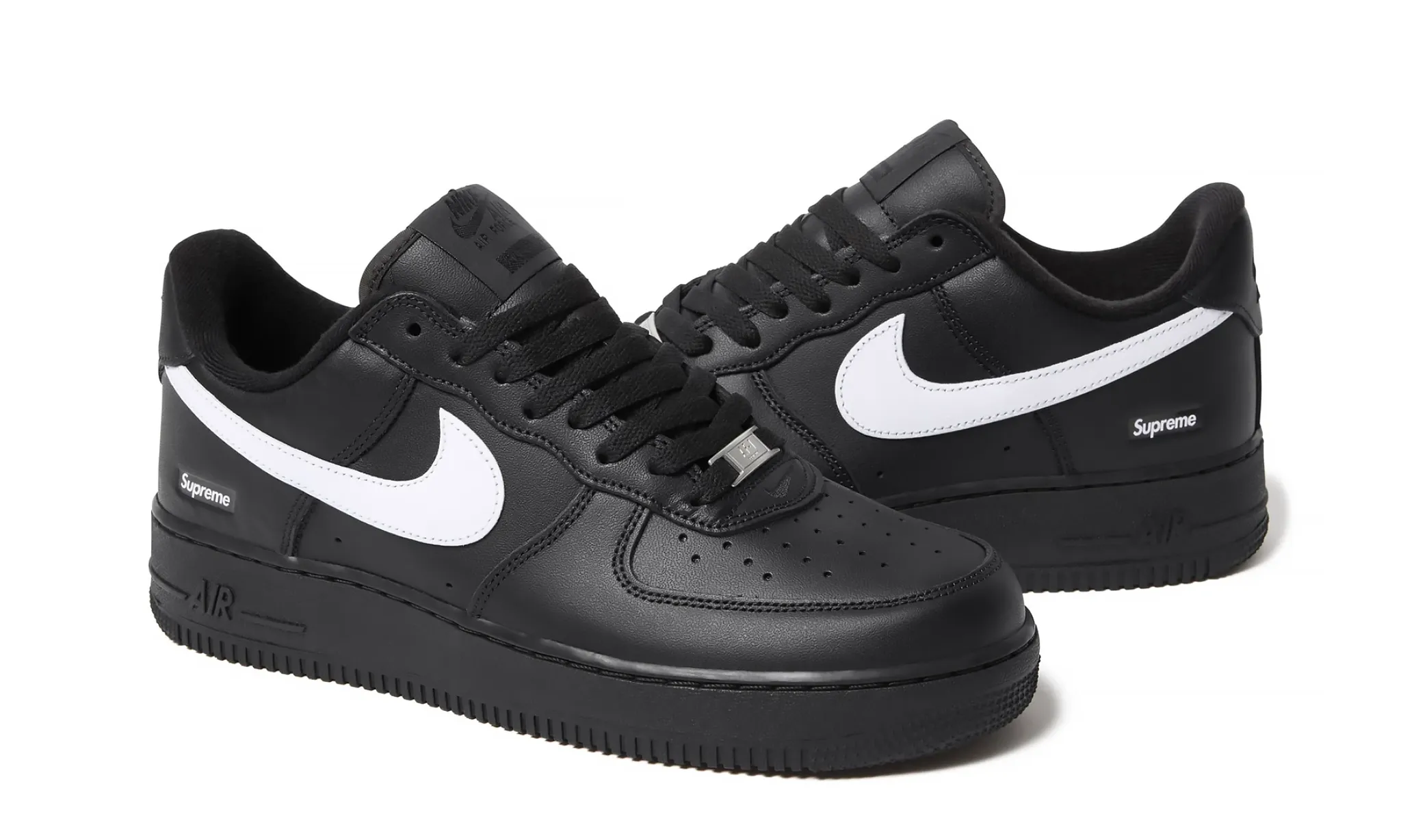 Nike Air Force 1 Low Supreme Black White