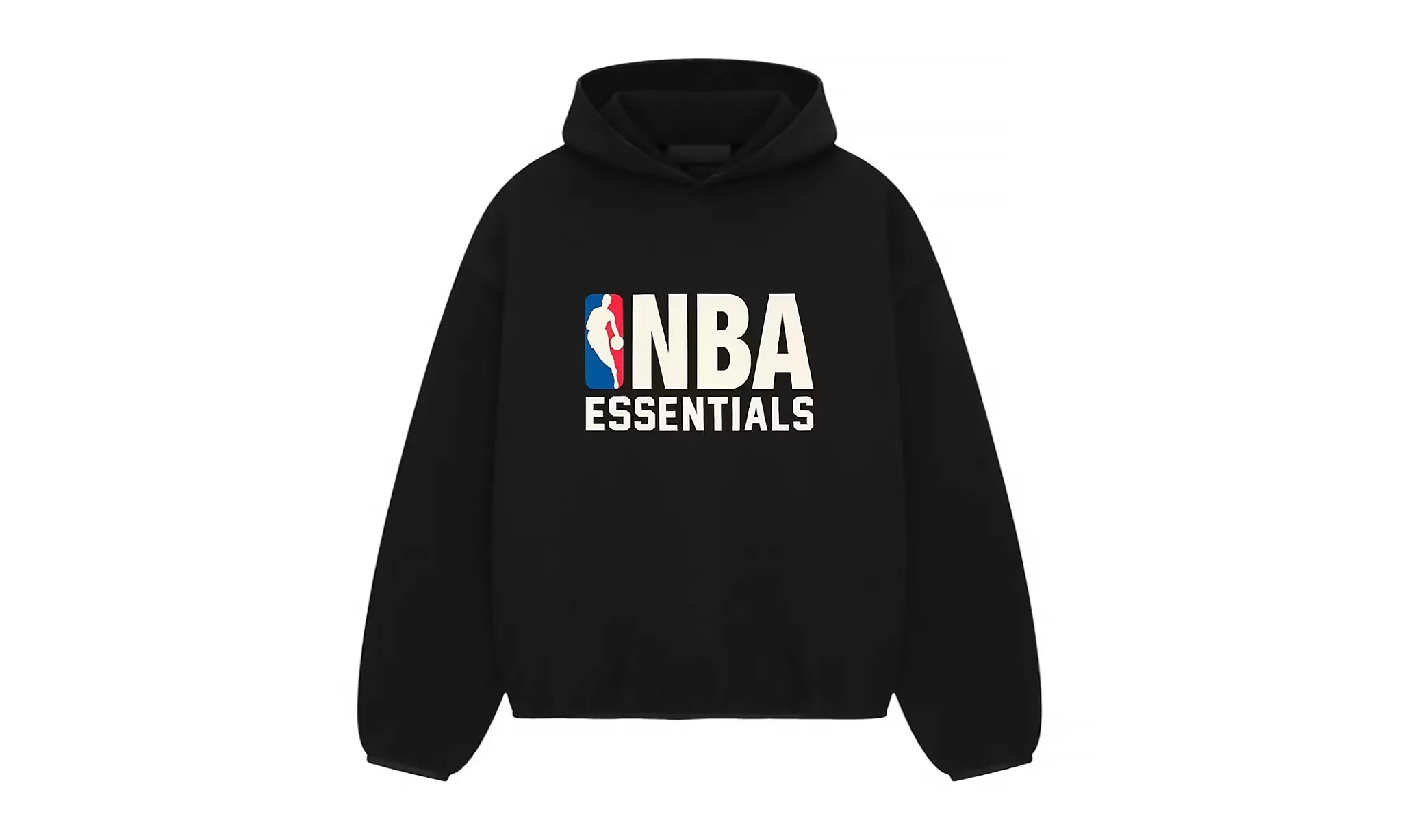 Fear of God Essentials NBA Hoodie Black