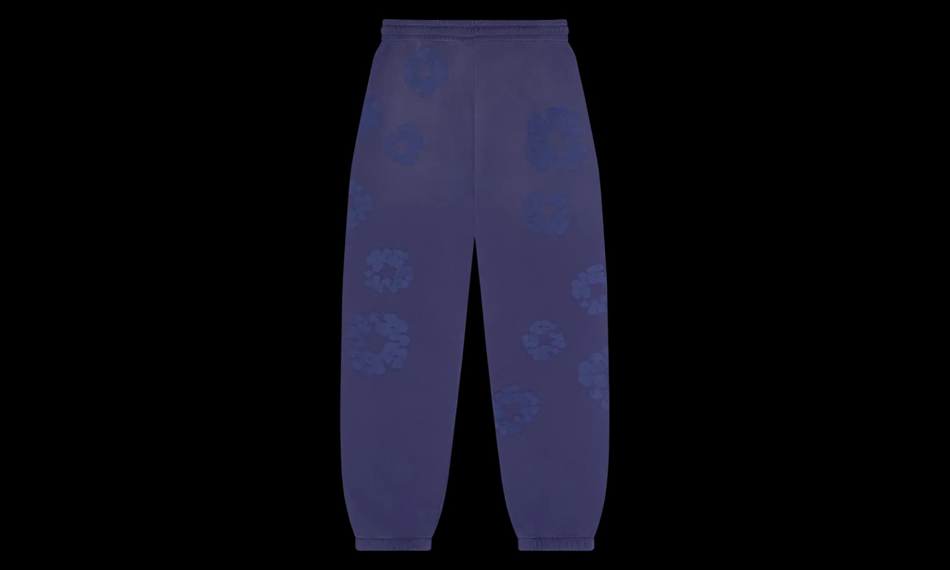 Denim Tears Mono Cotton Wreath Sweatpants Washed Blue | OVERCEZ