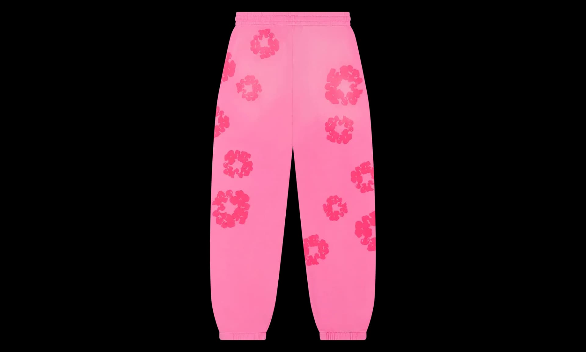 Denim Tears Mono Cotton Wreath Sweatpants Pink | OVERCEZ
