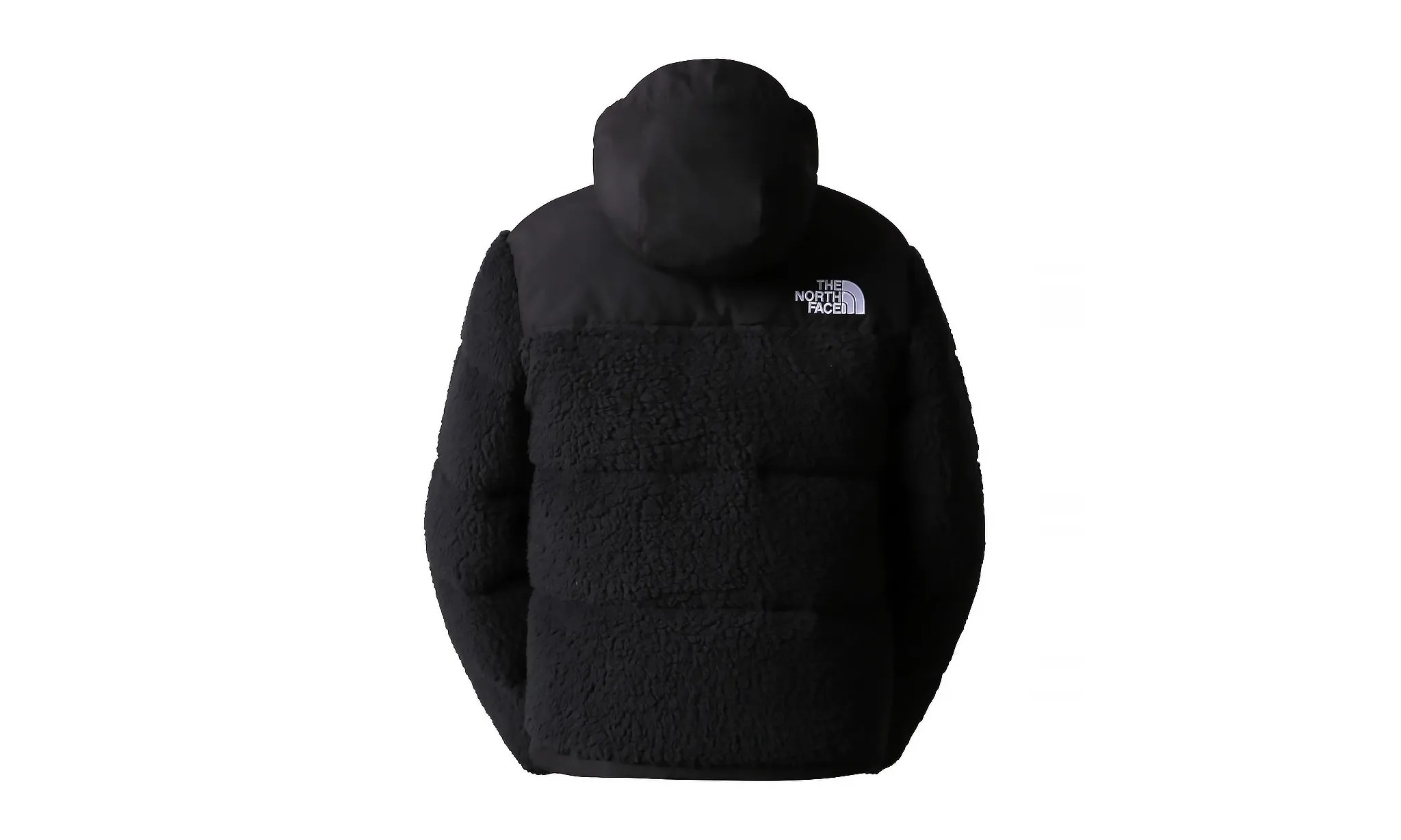 The North Face High Pile 600 Fill Recycled Waterfowl Down Nuptse Jacket TNF Black | OVERCEZ
