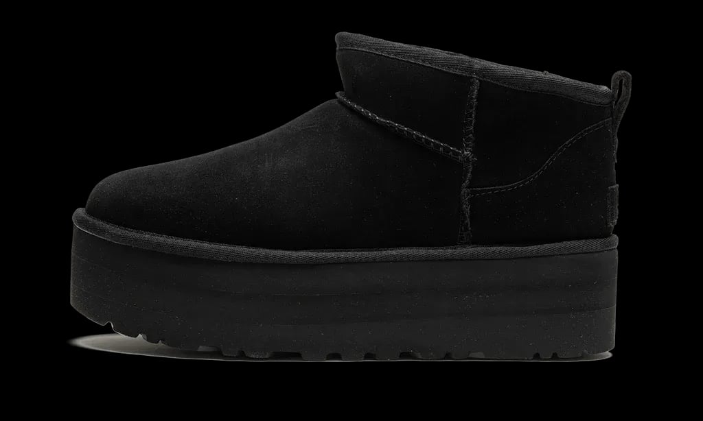 UGG Classic Ultra Mini Platform Boot Black (W)