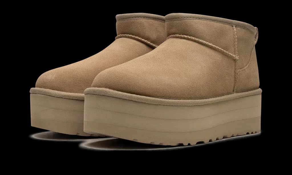UGG Classic Ultra Mini Platform Boot Mustard Seed (W) | OVERCEZ