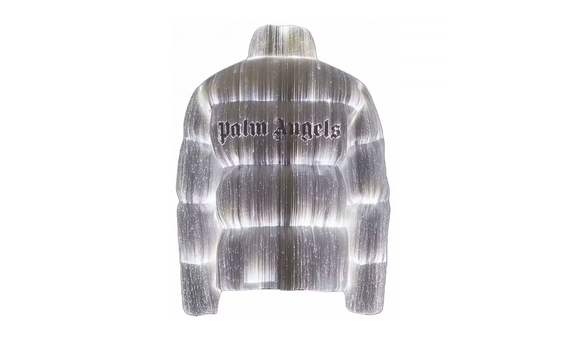 Moncler Maya 70 by Palm Angels Jacket Bright White | OVERCEZ