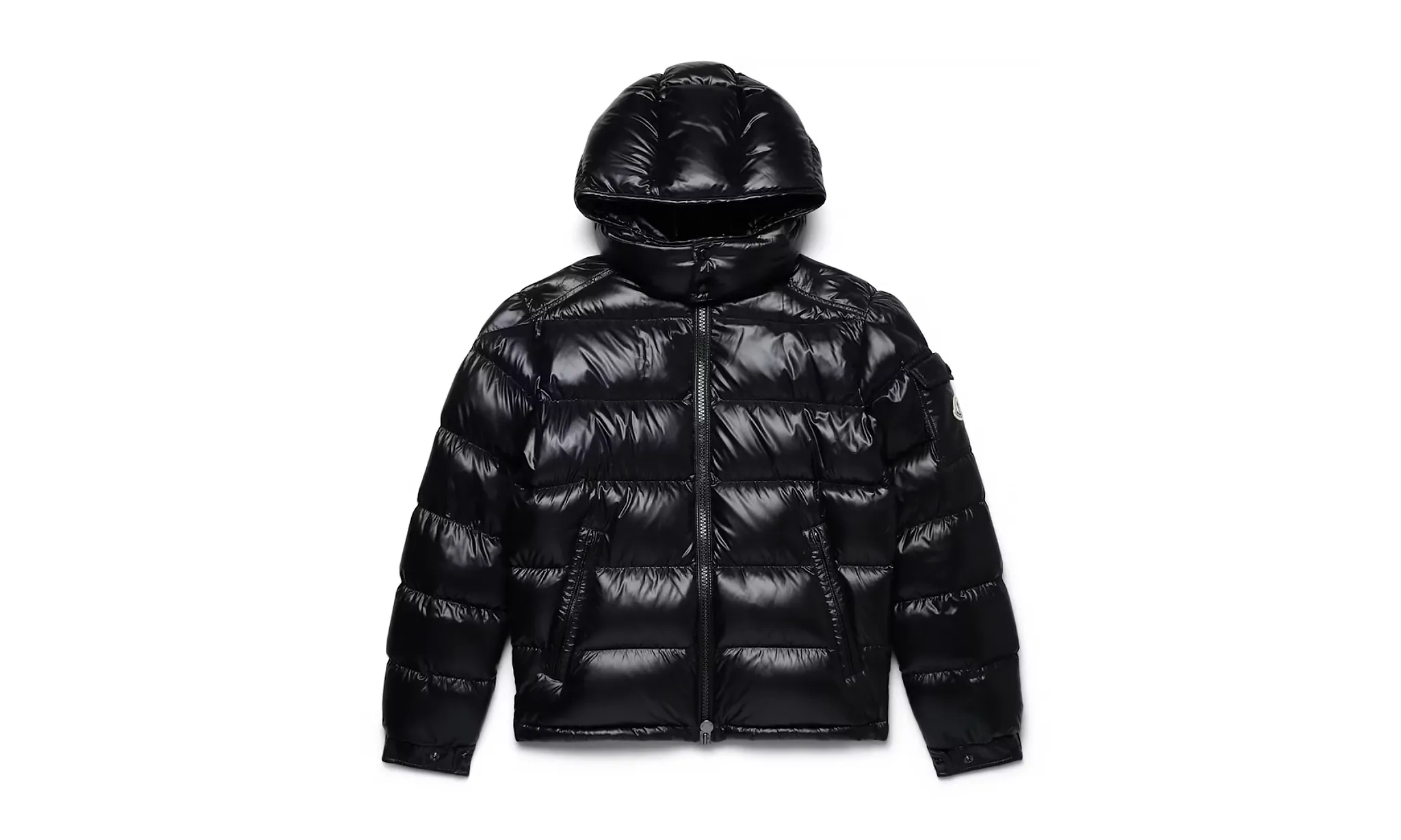 Moncler Maya Short Down Jacket Black