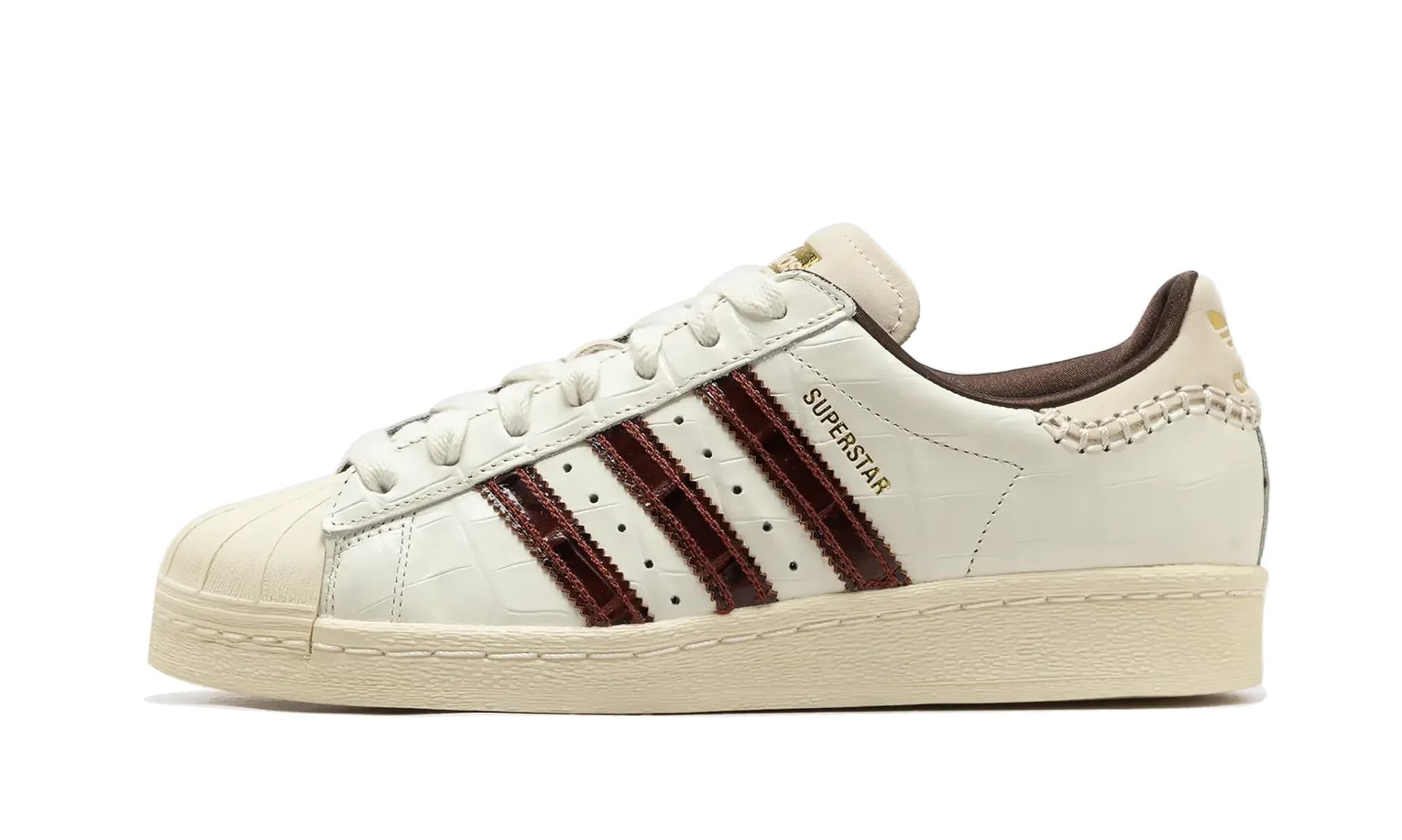 Adidas Superstar Wales Bonner White Brown Croc
