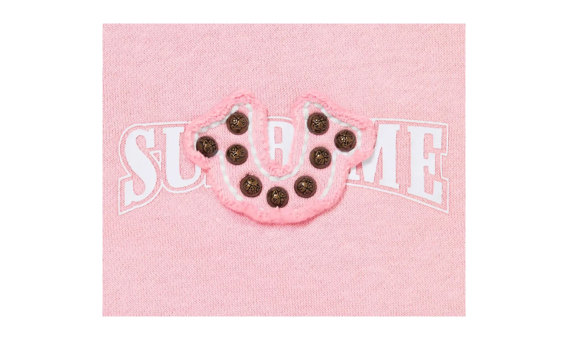 Supreme True Religion Zip Up Hooded Sweatshirt Pink | OVERCEZ