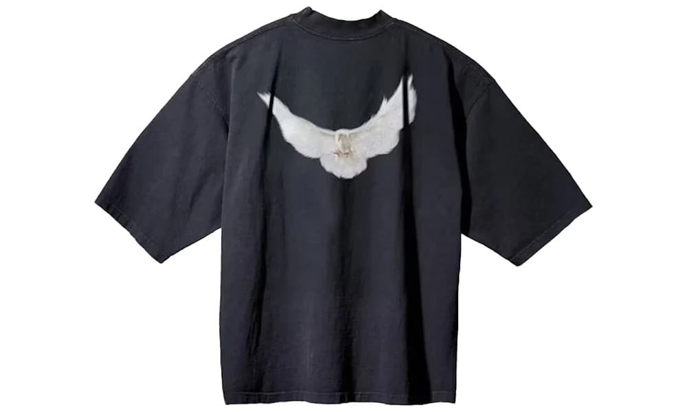 Yeezy Gap Balenciaga Dove 3/4 Sleeve Tee | OVERCEZ