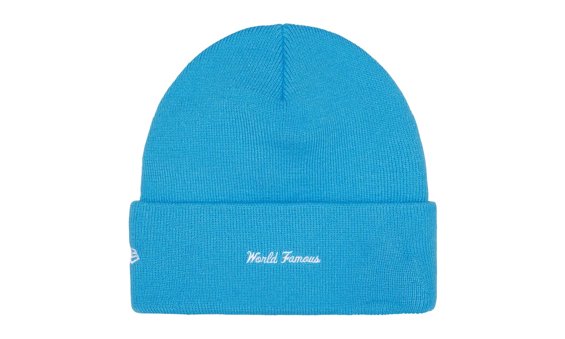 Supreme New Era Box Logo Beanie Blue (FW25) | OVERCEZ