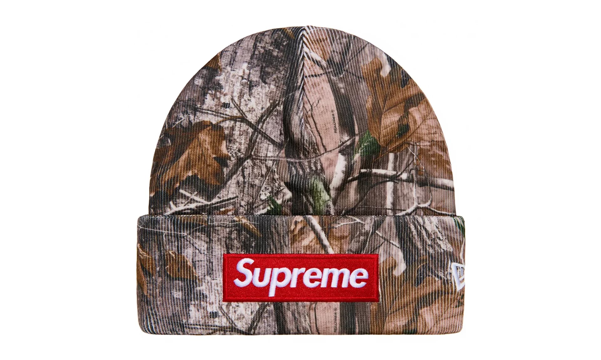 Supreme New Era Box Logo Beanie Realtree AP Camo (FW25)