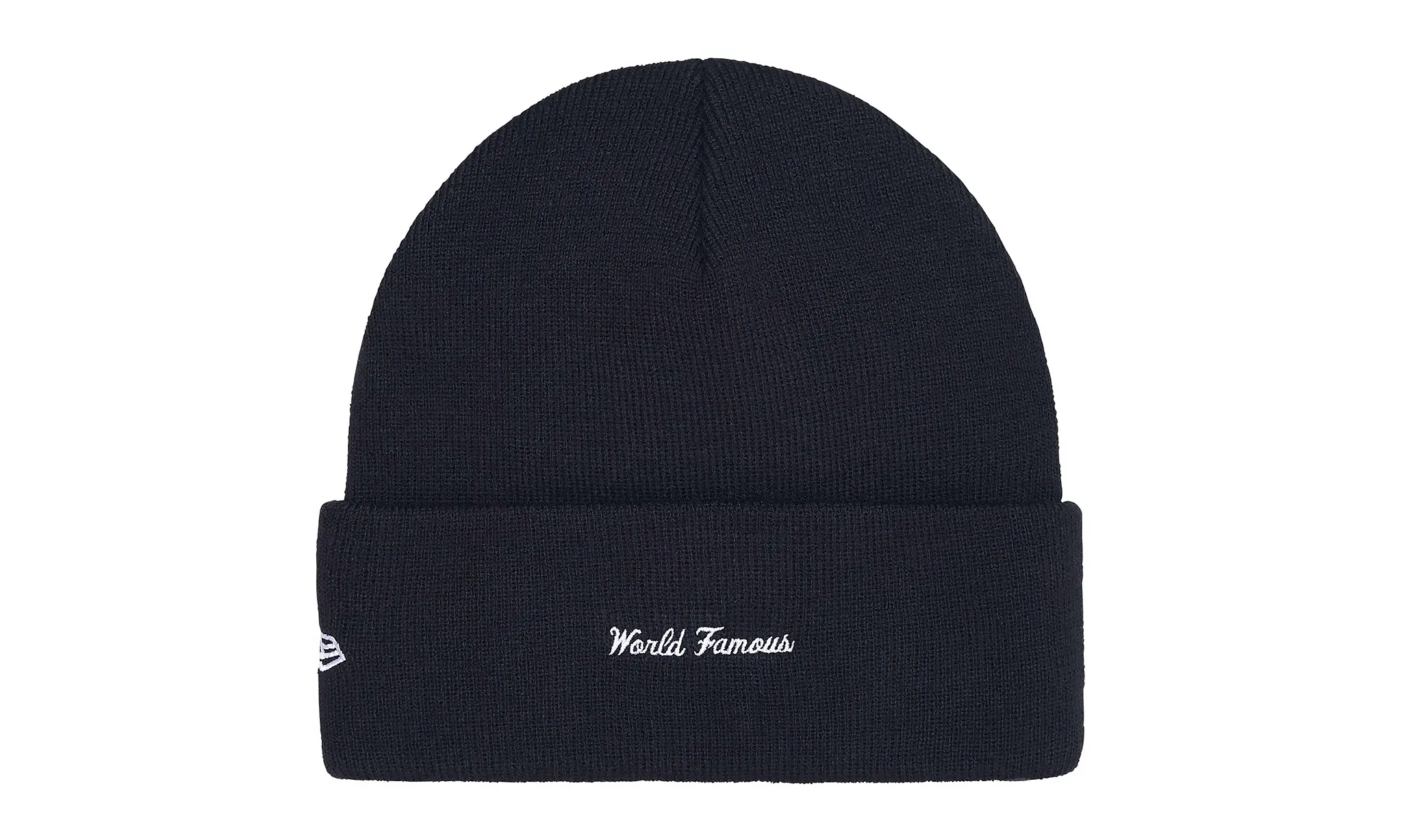 Supreme New Era Box Logo Beanie Navy (FW25)