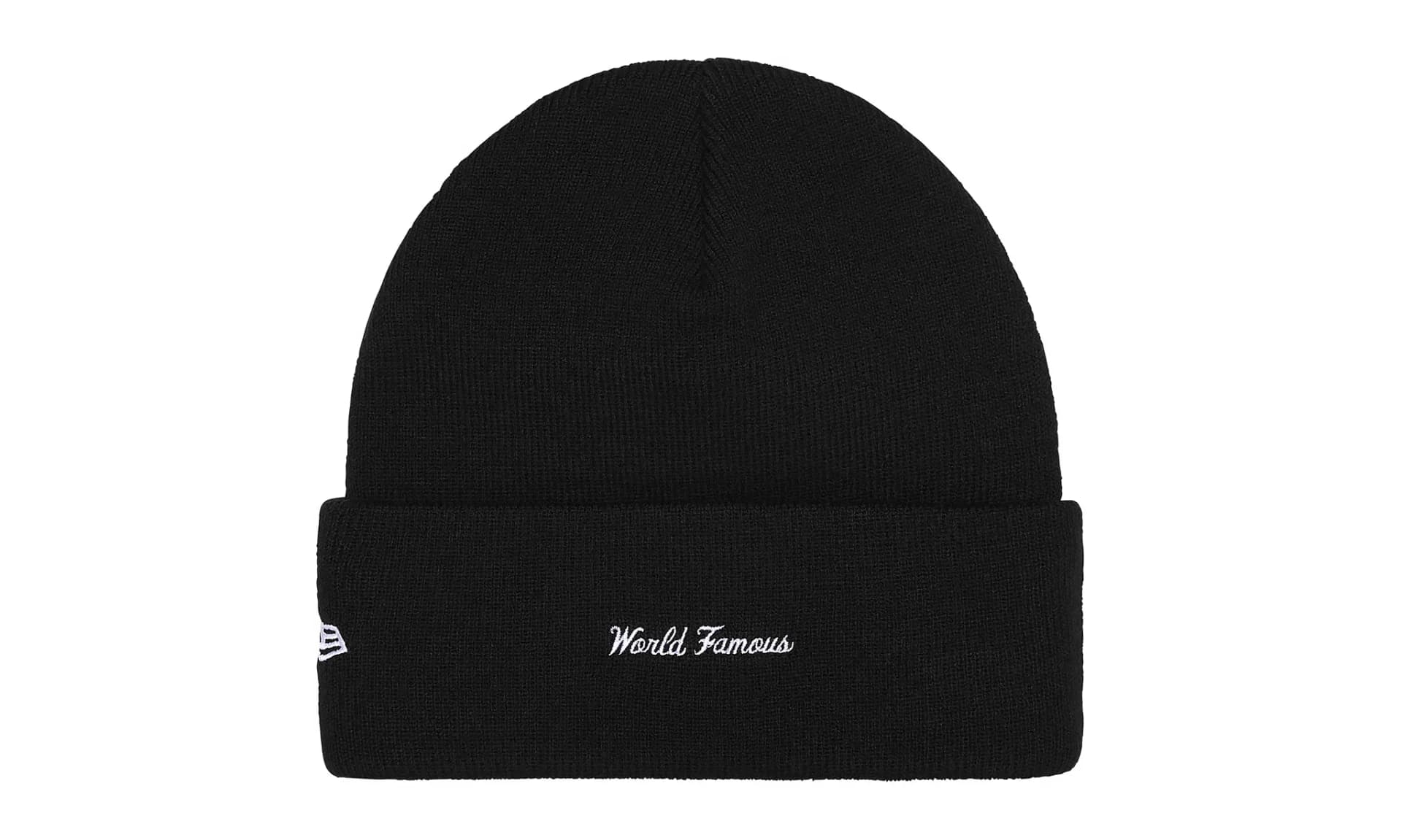 Supreme New Era Box Logo Beanie Black (FW25) | OVERCEZ