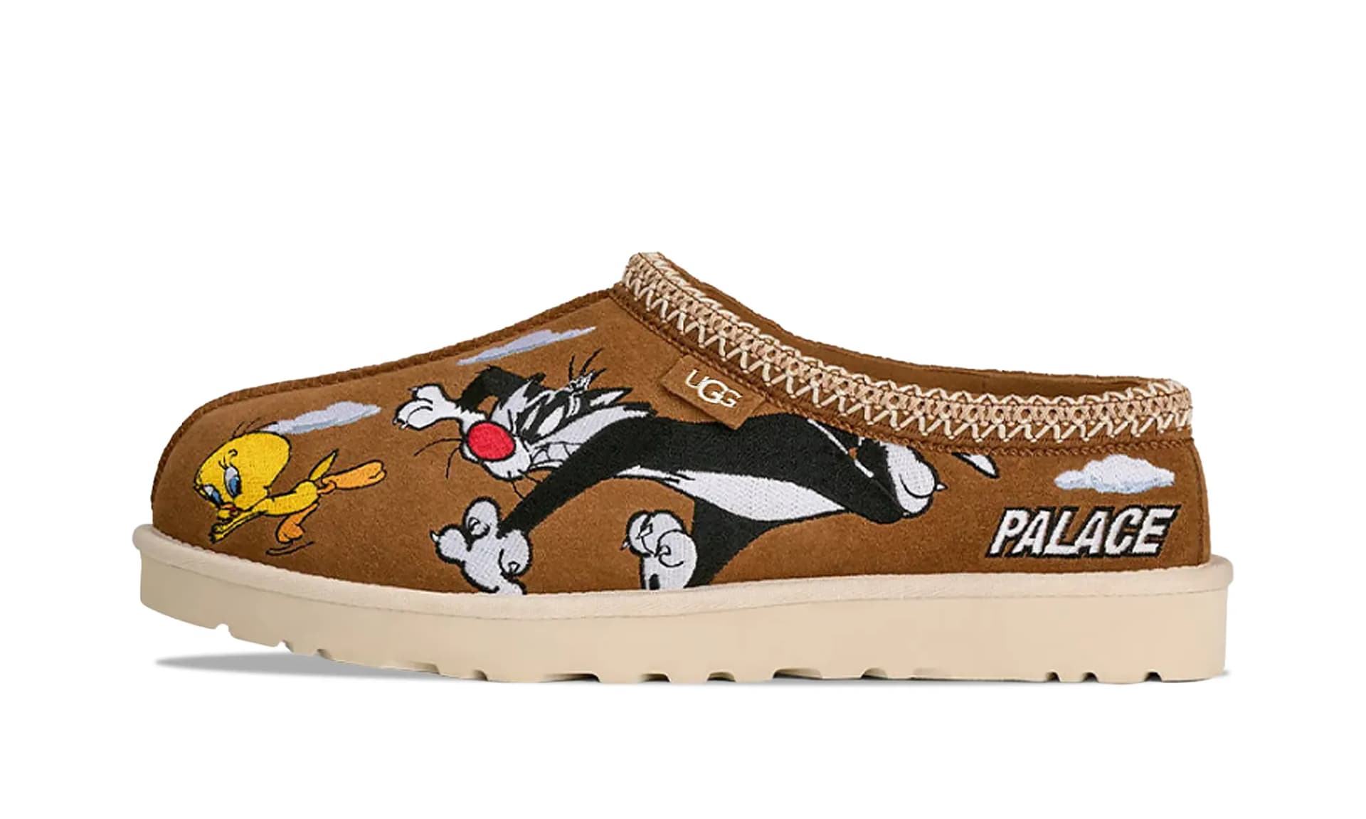 UGG Tasman Slipper Palace x Looney Tunes Chestnut