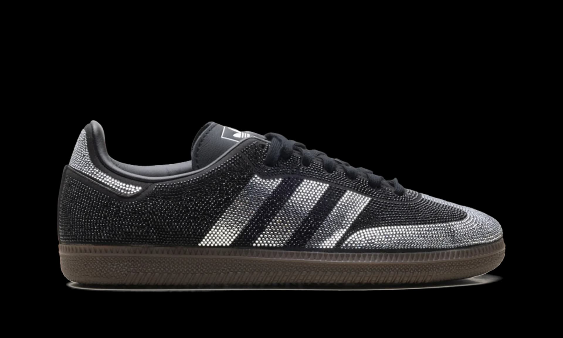 Adidas Samba OG Rhinestone Black Silver (W) | OVERCEZ