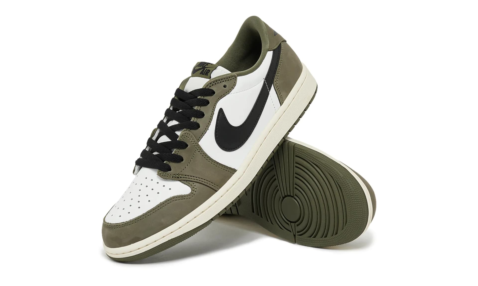 Air Jordan 1 Retro Low OG Medium Olive | OVERCEZ