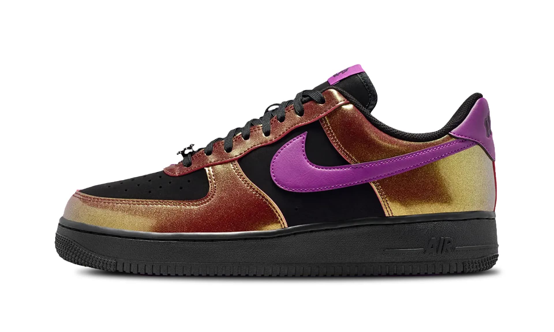 Nike Air Force 1 Low '07 LV8 Glam Rock Black Bold Berry | OVERCEZ