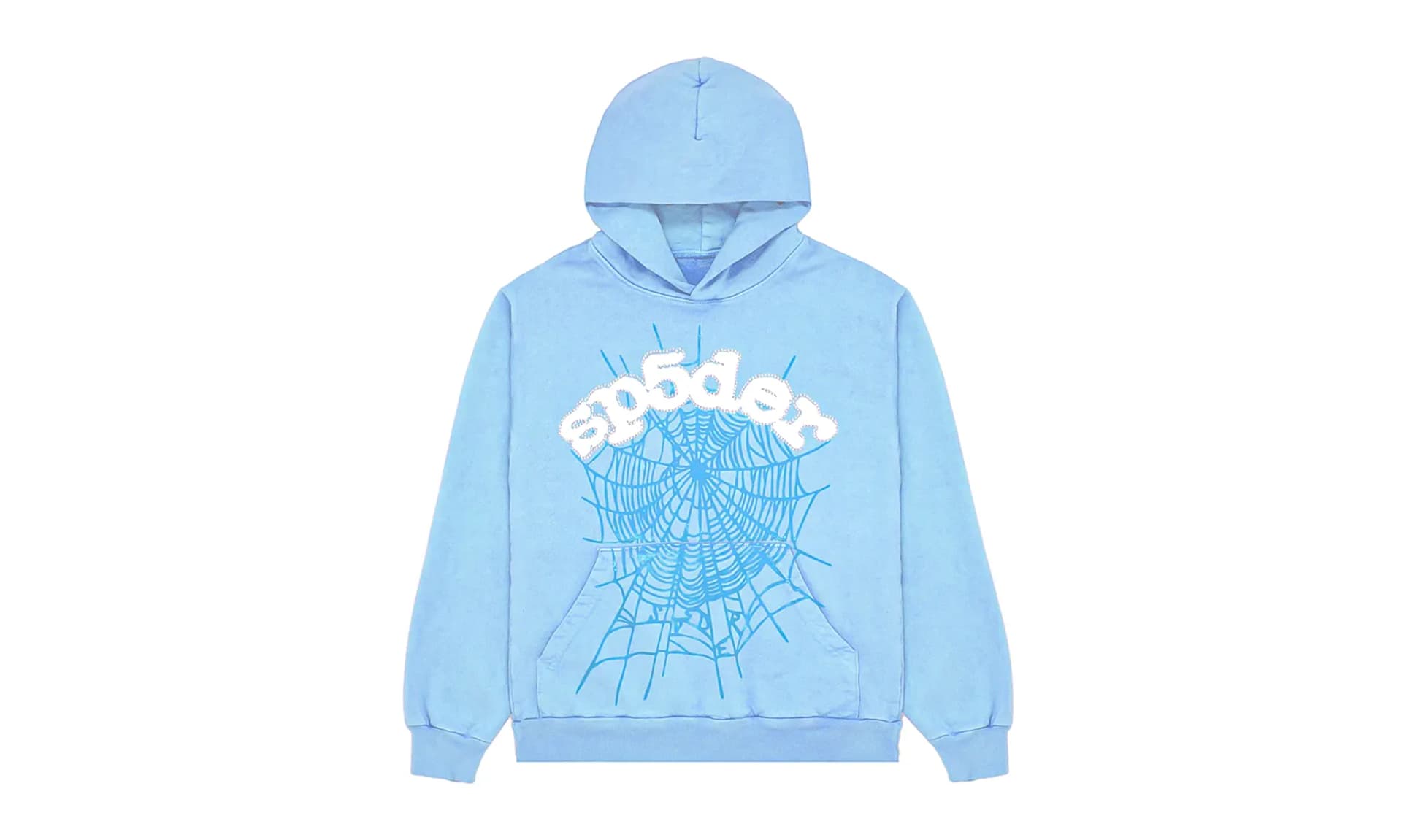 Sp5der Web Hoodie Sky Blue | OVERCEZ