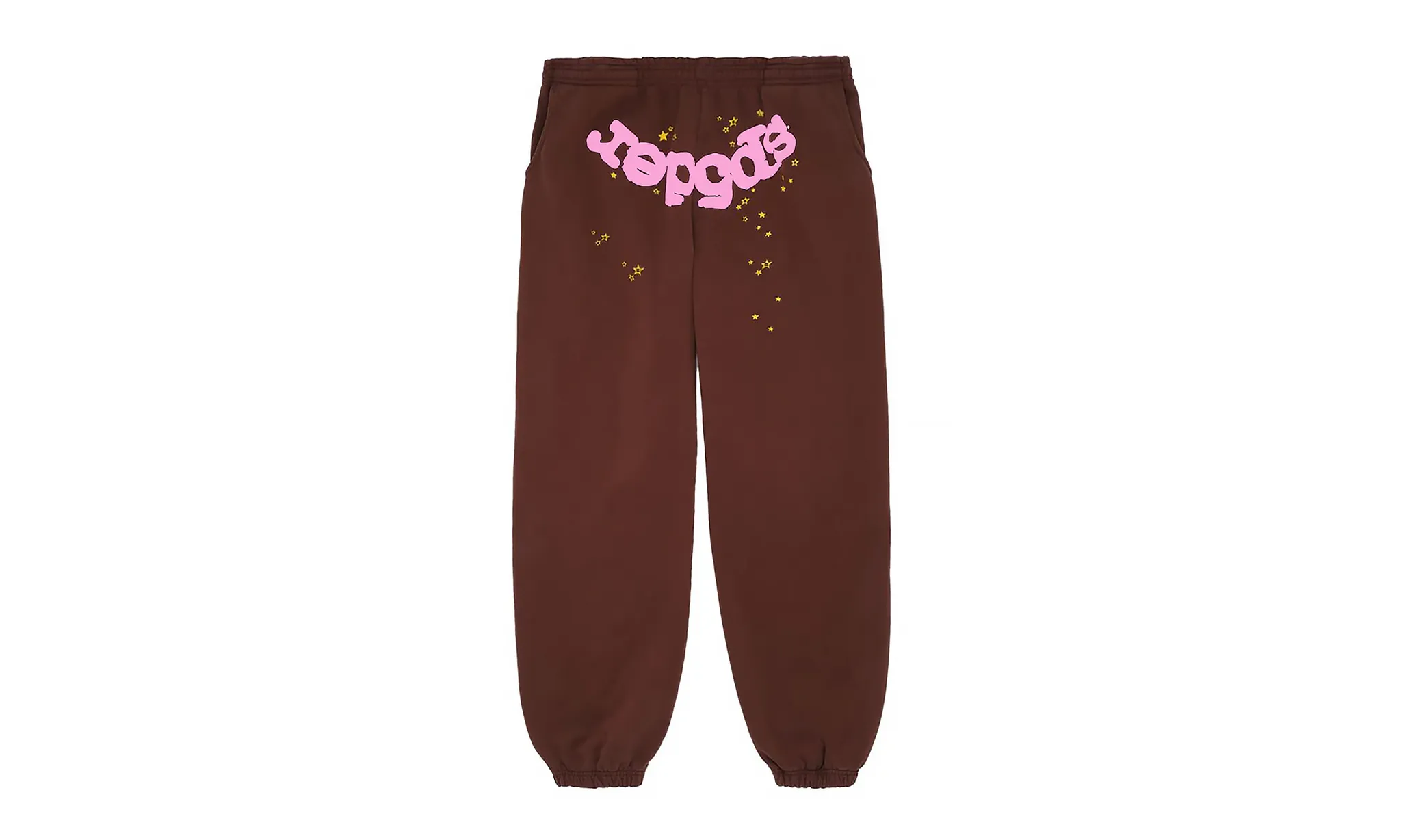 Sp5der Classic Sweatpant Brown | OVERCEZ