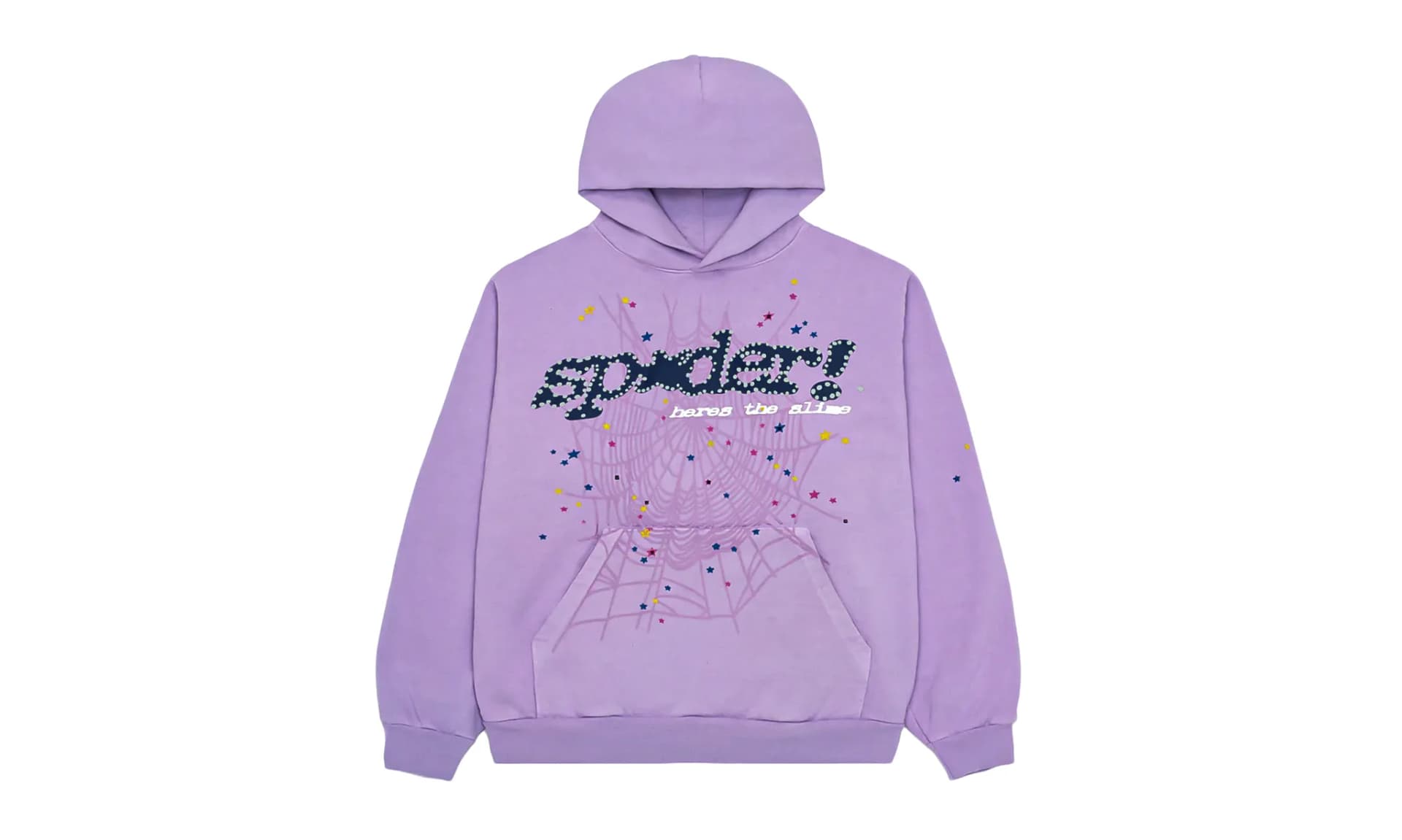 Sp5der Acai Hoodie Purple | OVERCEZ