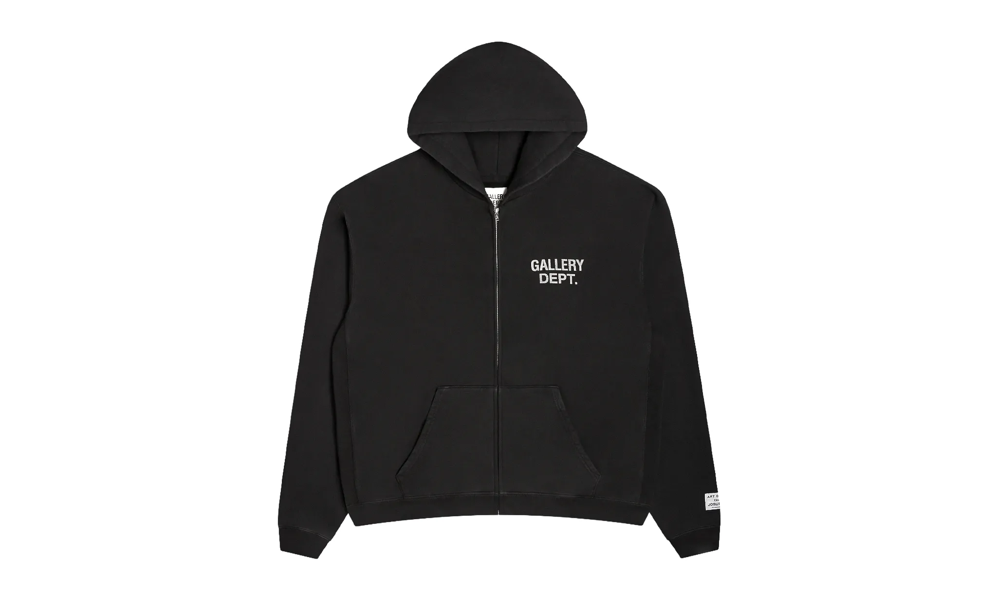 Gallery Dept. 90s Full Zip Hoodie Black