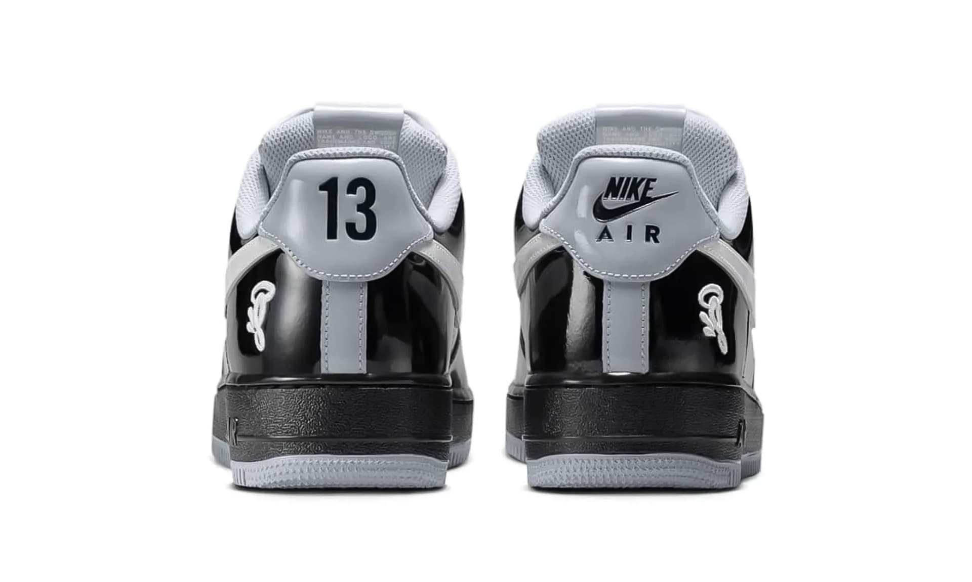 Nike Air Force 1 Low Syna Central Cee Black White Smoke Grey | OVERCEZ