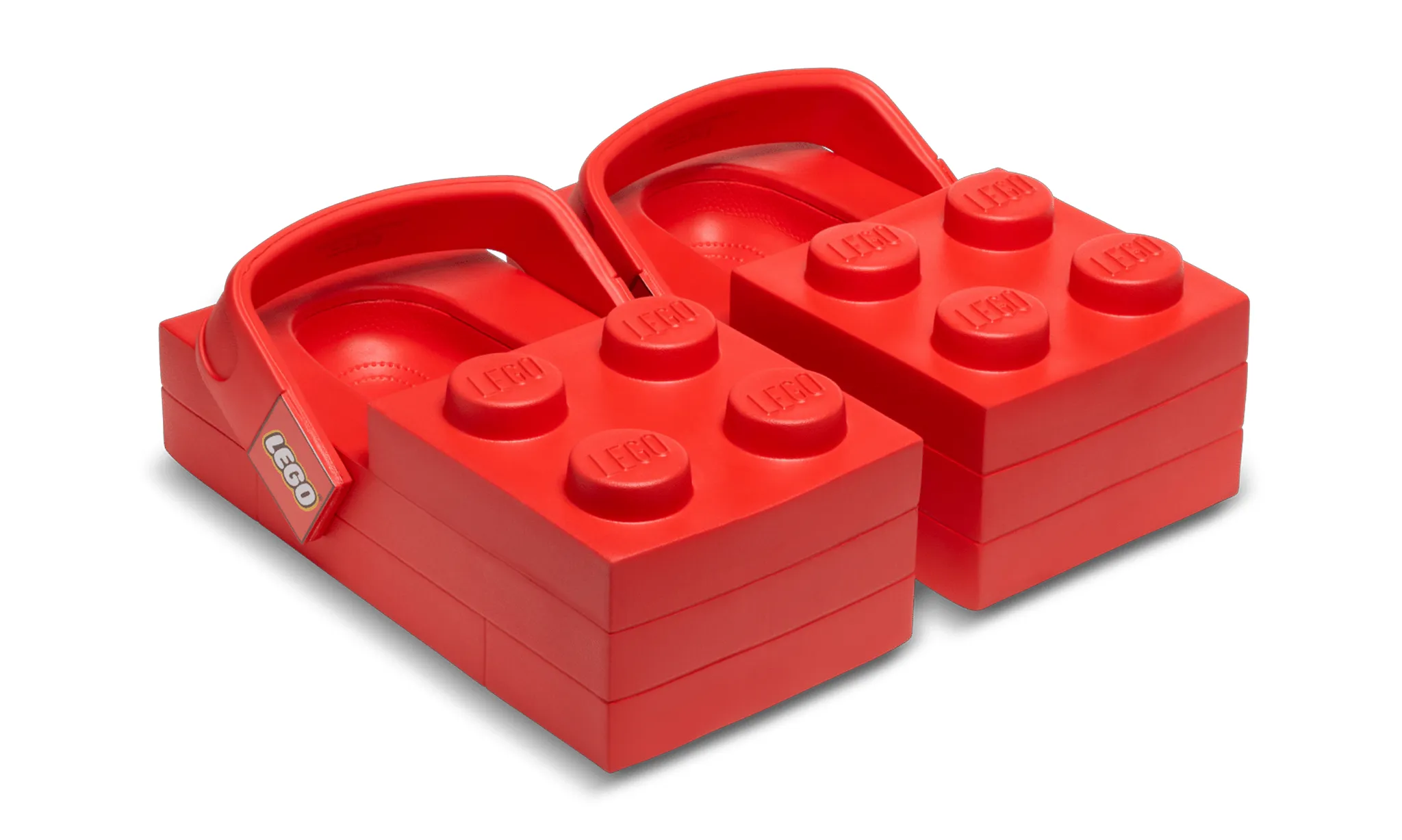 Crocs Brick Clog LEGO Red